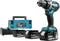 Makita DDF484RTJ 18Volt accuboor/schroefmachine inclusief 3 accu's 5,0 Ah en snellader in MBox - DDF484RT3J met 3x NL1850B + DC18RC in MBOX