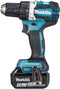 Makita DDF484RTJ 18Volt accuboor/schroefmachine inclusief 3 accu's 5,0 Ah en snellader in MBox - DDF484RT3J met 3x NL1850B + DC18RC in MBOX