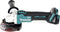 Makita DGA504RTJ 18V Li-Ion Accu haakse slijper set (2x 5.0Ah accu) in Mbox - 125mm - koolborstelloos