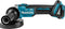 Makita DGA506Z 18V Li-Ion Accu haakse slijper body - 125mm - koolborstelloos - softstart - Losse Body (geleverd zonder accu en lader)