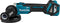 Makita DGA511Z Haakse slijper - 18 V - 125 mm - Losse Body (geleverd zonder accu en lader)