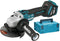 Makita DGA513ZJ accu-haakse slijper in Makpac 18V - Losse Body (geleverd zonder accu en lader)