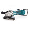 Makita DGA700Z 36V (2x 18V) accu Haakse slijper body - 180mm - koolborstelloos