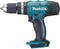 Makita DHP453Z 18 V Klopboor-/schroefmachine - Losse Body (geleverd zonder accu en lader)