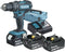 Makita DHP482RF3J 18V (Klop)boor-schroefmachine 3.0Ah + 3e accu in M-box