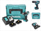 Makita DHP487RAJ Accu Klop-/Schroefboormachine 18V 2.0Ah in Mbox