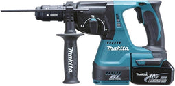 Makita DHR243RTJB - Cordless Combi Hammer - 18V & SDS-PLUS receptacle