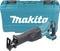 Makita DJR186ZK Reciprozaag 18 Volt - Losse Body (geleverd zonder accu en lader)