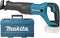 Makita DJR186ZK Reciprozaag 18 Volt - Losse Body (geleverd zonder accu en lader)