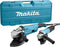 Makita DK0053G Haakse slijper set (GA9020 & 9558HN) in koffer - 2200W / 840W - 230mm / 125mm