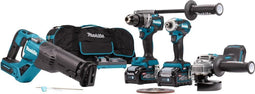 Makita DK0126G401 Accu Combiset 4-delig XGT 40V Max 4.0Ah in Tas