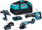 Makita DK0159G301 Accu Combiset 3-delig XGT 40V Max 4.0Ah in Tas