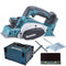 Makita DKP180Y1J 18V Li-Ion Accu schaafmachine body + (1x 1.5Ah accu) in Mbox - 82mm - 2mm