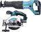 Makita DLX 6046 accu combiset 18 V DGA 452 + DHP 458 + DJR 186 + DML 802 + DSS 610 + DTD 152 + 3x accu 3.0 Ah + lader + tas