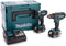 Makita DLX2131TJ 18V Li-Ion Combiset - Accuboormachine met klopfunctie (DHP482) & Slagschroevendraaier (DTD152) (2x 5.0Ah Accu) in Mbox