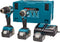 Makita DLX2180TJ1 Accu Combiset 2-delig (DHP484 + DTD153) 18V 5.0Ah in Mbox