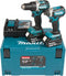 Makita DLX2189TJ Combiset - Accuboormachine DDF484 en Slagschroevendraaier DTD153 - 18V