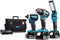 Makita DLX3090TX1 Combiset - Boor-/schroefmachine + Slagschroevendraaier + Zaklamp - 18V - Incl. 3 accu's