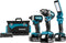 Makita DLX3090TX1 Combiset - Boor-/schroefmachine + Slagschroevendraaier + Zaklamp - 18V - Incl. 2 accu's