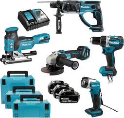 Makita DLX5044TJ 18V Accu Combiset
