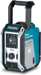 Makita DMR115 accu bouwradio - FM DAB/DAB+ Bluetooth - Bass subwoofer - voor 10,8/12V CXT & 14,4/18V LXT accu's en 230V netstroom