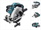 Makita DSS611z 18V Li-ion Cirkelzaagmachine - 165mm - Losse Body (geleverd zonder accu en lader)