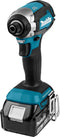 Makita DTD153RTJ 18V Accu Slagschroevendraaier 2x 5.0Ah In Mbox