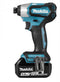 Makita DTD155RTJ 18V accu Slagschroevendraaier set (2x 5.0Ah accu en lader) in Mbox - koolborstelloo