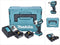 Makita DTD172RTJ Accu-slagmoersleutel 180 Nm 18 V Aantal meegeleverde accu's: 2 5.0 Ah Li-ion Incl. accu, Incl. 2 accu'