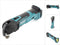 Makita DTM51ZJX3 Multitool - Oscillerend - 18 V - Incl. koffer en 16 accessoires - Losse Body (geleverd zonder accu en lader)