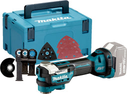 Makita DTM52ZJX4 18V Li-Ion brushless multitool (body) zonder accu's en lader - incl. 35-delige accesoireset - in Mbox