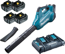 Makita DUB362TX1 2x18V Accu Bladblazer 4x 5.0Ah