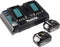 Makita DUB363PT2V 36V (2x 18V) Li-Ion accu bladblazer set (2x 5.0Ah accu) - 194 km/h