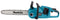 Makita - DUC400Z 36V (2x 18V) Li-Ion accu - Kettingzaag Body - 400mm - Koolborstelloos