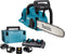 Makita DUC405PT4J 2x18V Li-Ion accu kettingzaag set (4x 5,0Ah) incl. Mbox - 40cm