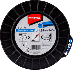 Makita E-01753 Maaidraad 1,65x445 Meter Blauw