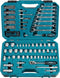 Makita - E-06616 - Gereedschapsset Universeel In koffer 120-delig - 50-delige schroefbitset - 48-delige doppenset - 7x ringsteeksleutels - 8x inbussleutels etc.