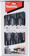Makita E-10528 Schroevendraaierset 6-delig SL4 / SL5,5 / PH1 / PH2 / PZ1 / PZ2