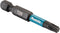 Makita E-12435 Slagschroefbit T25x50mm X Impact Black 10 st.