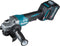 Makita GA013GM201 Accu Haakse Slijper 125mm XGT 40V Max 4.0Ah in Mbox