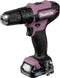 Makita HP333DSAP 12V Li-Ion accu klopboor-/schroefmachine set (1x 2Ah accu) in tas - PINK