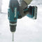 Makita HP488D011 Accu-klopboor/schroefmachine 18 V 1.5 Ah Li-ion Incl. 2 accu's, Incl. lader, Incl. koffer, Incl. acces