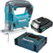 Makita JV101DY1J 10,8 V Li-ion schuifaccu decoupeerzaagset (1x 1,5Ah accu) in Mbox
