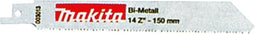 Makita P-04911 reciprozaagbladen voor metaal-P-04911 150 mm 14 tpi 5 stuks