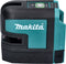 Makita SK106GDZ Kruislijn / punt laser groen Basic Body in Tas