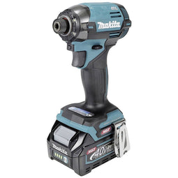 Makita TD002GD202 Accu-slagmoersleutel 40 V 2.5 Ah Li-ion Incl. 2 accus, Incl. lader, Incl. koffer