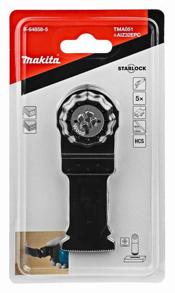 Makita TMA051 Invalzaagblad 32mm hout VE=5 B-64858-5
