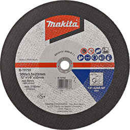 Makita Trennscheibe 300x20 Stahl B-70792 Doorslijpschijf recht 1 stuk(s)
