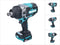 Makita TW001GZ XGT 40V Max Li-ion Accu Slagmoersleutel Body - 1800Nm - koolborstelloos