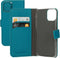 Mobiparts iPhone 11 Pro - Wallet Case - Saffiano motief - Blauw